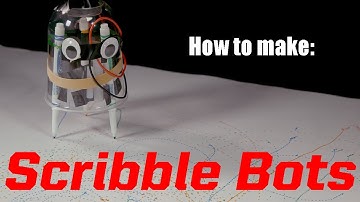 SCRIBBLE BOTS: Make your own drawing robot