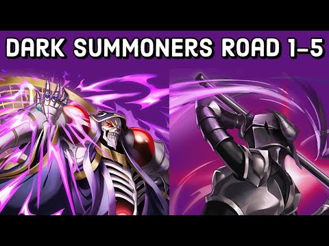 Dark Summoners Road COMPLETE GUIDE 1-5 Grand Summoners