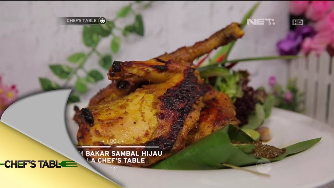  Ayam Bakar Sambal Hijau  Ala Chef s Table YouTube