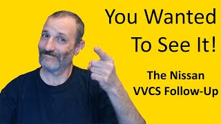 FOLLOW UP: Reconnecting My Nissan VVCS (but only for a minute)