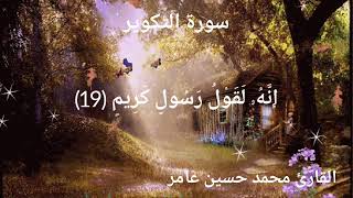 سورة التكوير _ الشيخ محمد حسين عامر