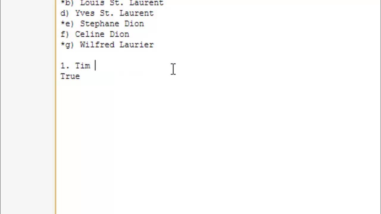 BlackBoard Test Question Generator YouTube