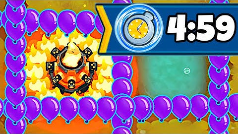 Can I Beat CHIMPS In Under 5 MINUTES? (Bloons TD 6)