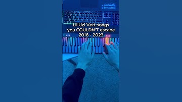 Thumbnail of Guy plays the most ICONIC Lil Uzi Vert melodies😮‍💨