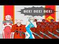 ONE ARMY OF BEE PEOPLE DECIDED TO CONQUER EVERYONE ON THEIR CONTINENT! - キラービー空挺師団 GamePlay