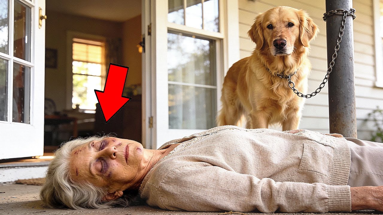 Kids Left Their Elderly Mom Unconscious And Her Dog Chained to a Pole—What Happened Next is Shocking