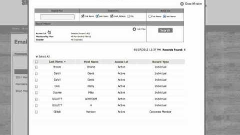 Creating Mailing List and Message to Send to it Part 1