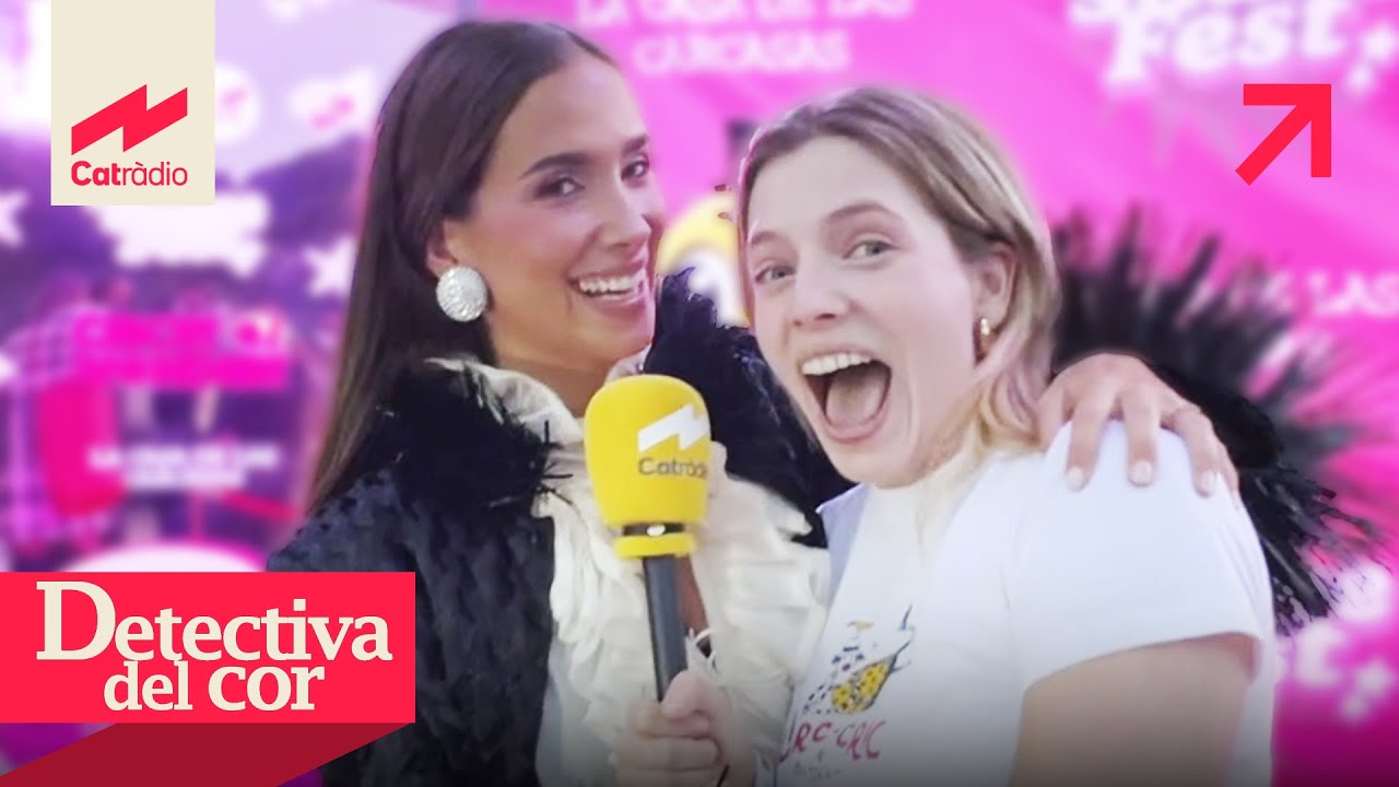 TENSA TROBADA amb MARÍA POMBO al "SUAVE FEST" 