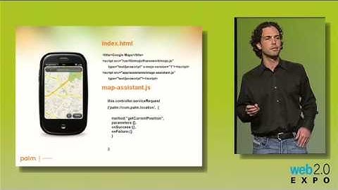 Web2ExpoSF 09:  Michael Abbott "Palm WebOS"