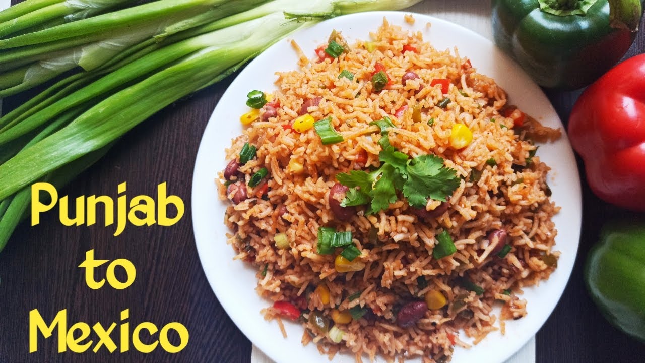 Colourful Mexican rice recipe / Mexican rice in hindi / Healthy rice