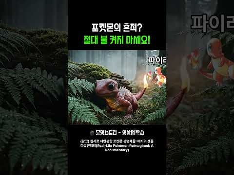 🐉 AI가 그려낸 리얼 포켓몬 세계 AI Generated Realistic Pokémon World