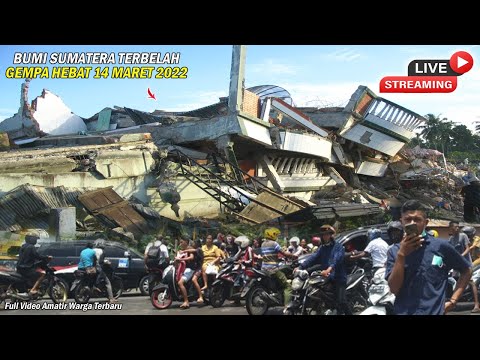 Detik2 Gempa BERUNTUN 6,9 & 6,0 Magnitudo Guncang Sumatera.! Warga Panik Berhamburan Teriak Takbir