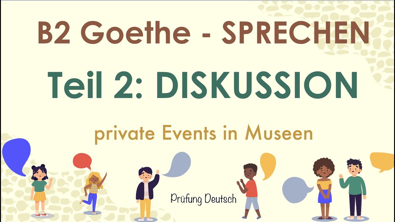 Mündliche Prüfung B2 Teil 2 Diskussion