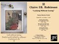 Claire EB Robinson Artist Talk September 24, 2023