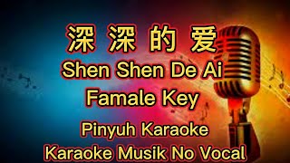 Shen Shen De Ai ~ 深深的爱 ~ Karaoke ~ Musik No Vocal