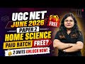 UGC NET Home Science Class 2026 | UGC NET Home Science Free Paid Batch By Prerna