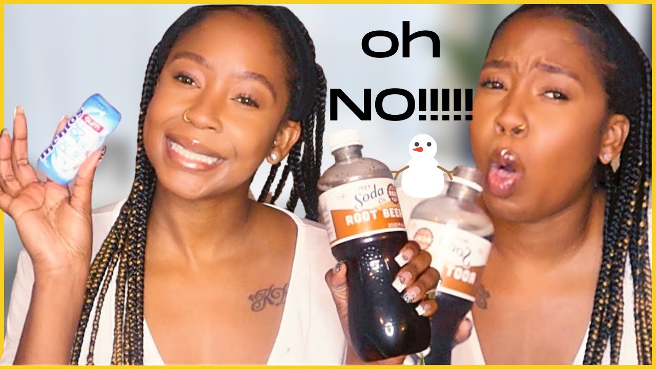 Rootbeer Mint Gum Challenge + Bubbles & Burping! YouTube