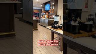 Spent a night at Hilton Garden Inn Bristol Virginia. #travel #roadtrip #hotel #town #fun #driving