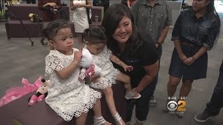 Twins Meet Donor Whose Marrow Saved Their Lives