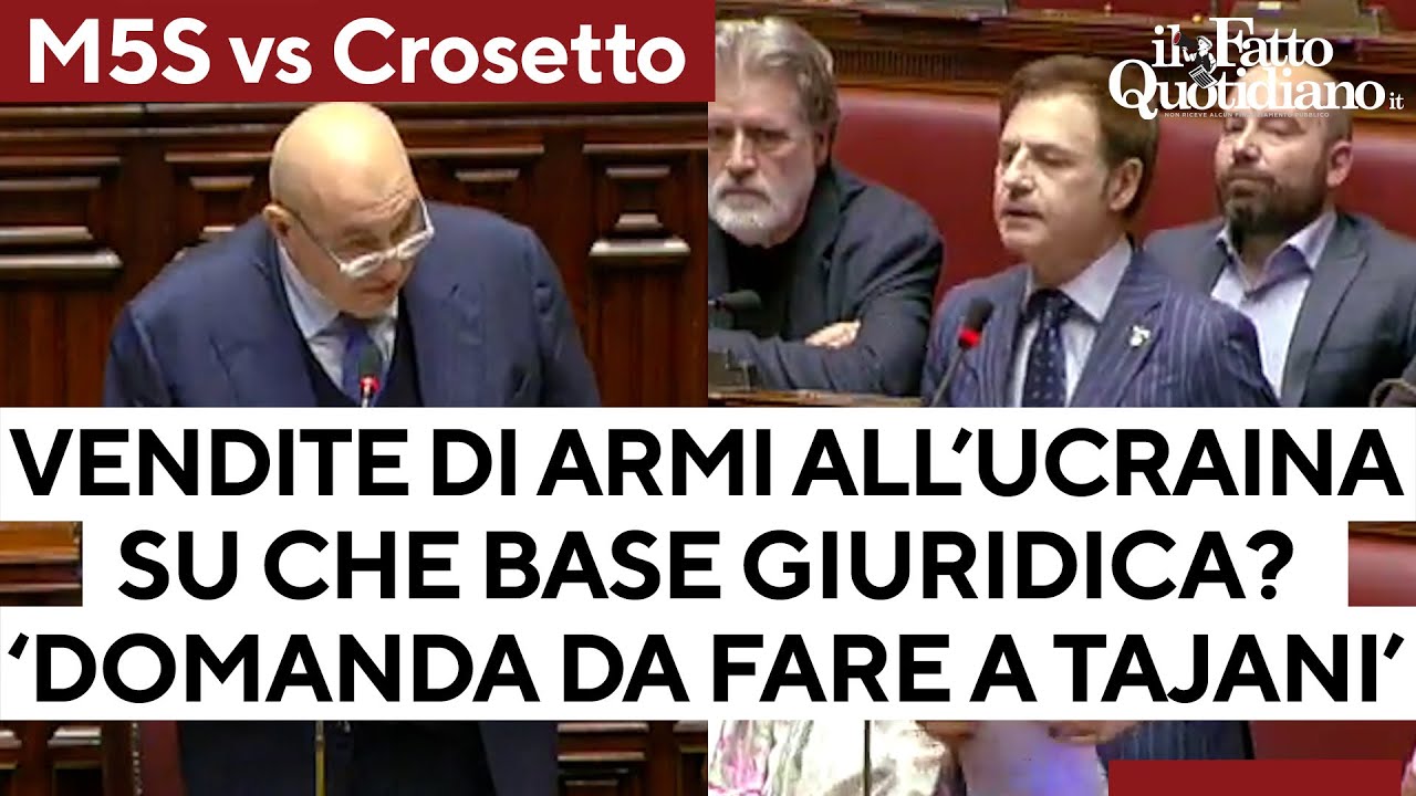 M5S vs Crosetto: 
