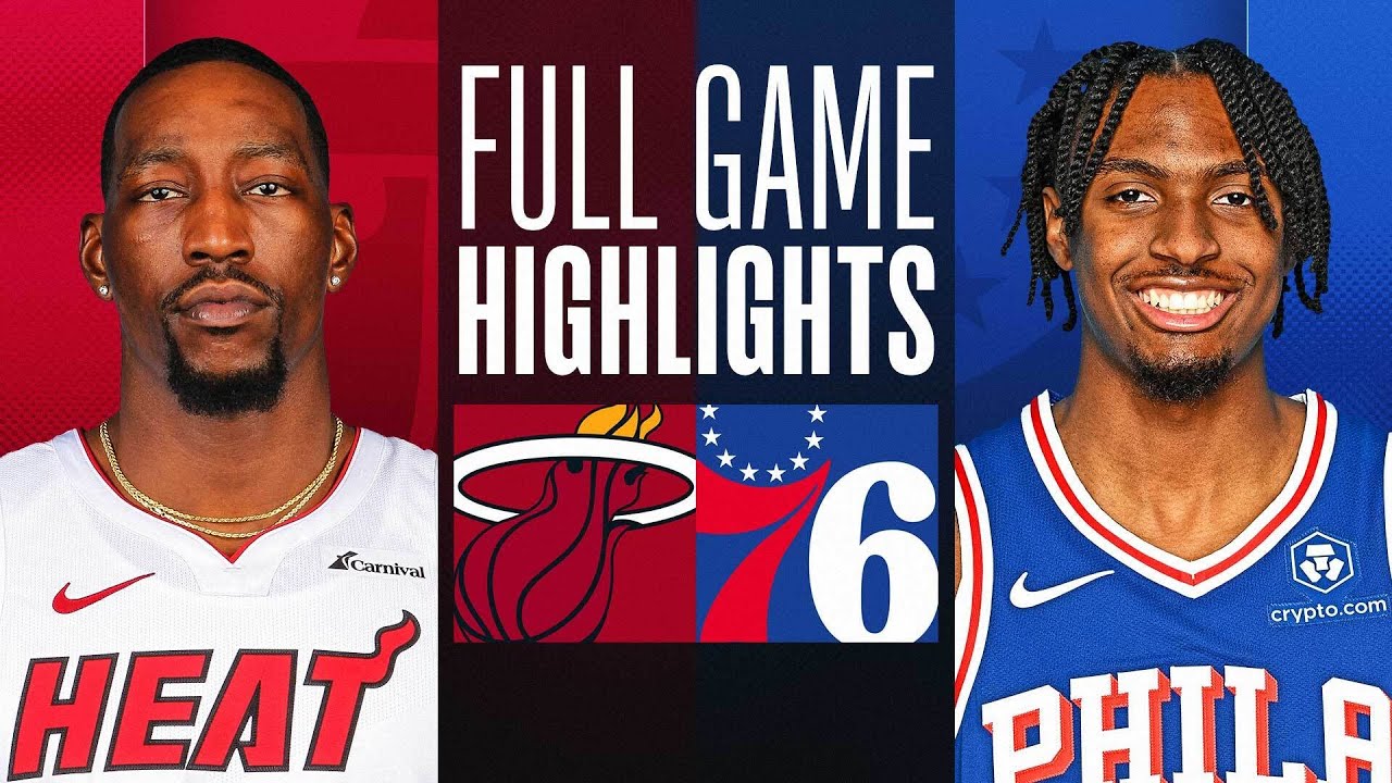 HEAT At 76ERS FULL GAME HIGHLIGHTS March 18 2024 YouTube 