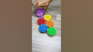 Satisfying Colorful Beads Sorting Asmr #satisfying #asmr #reversebeads