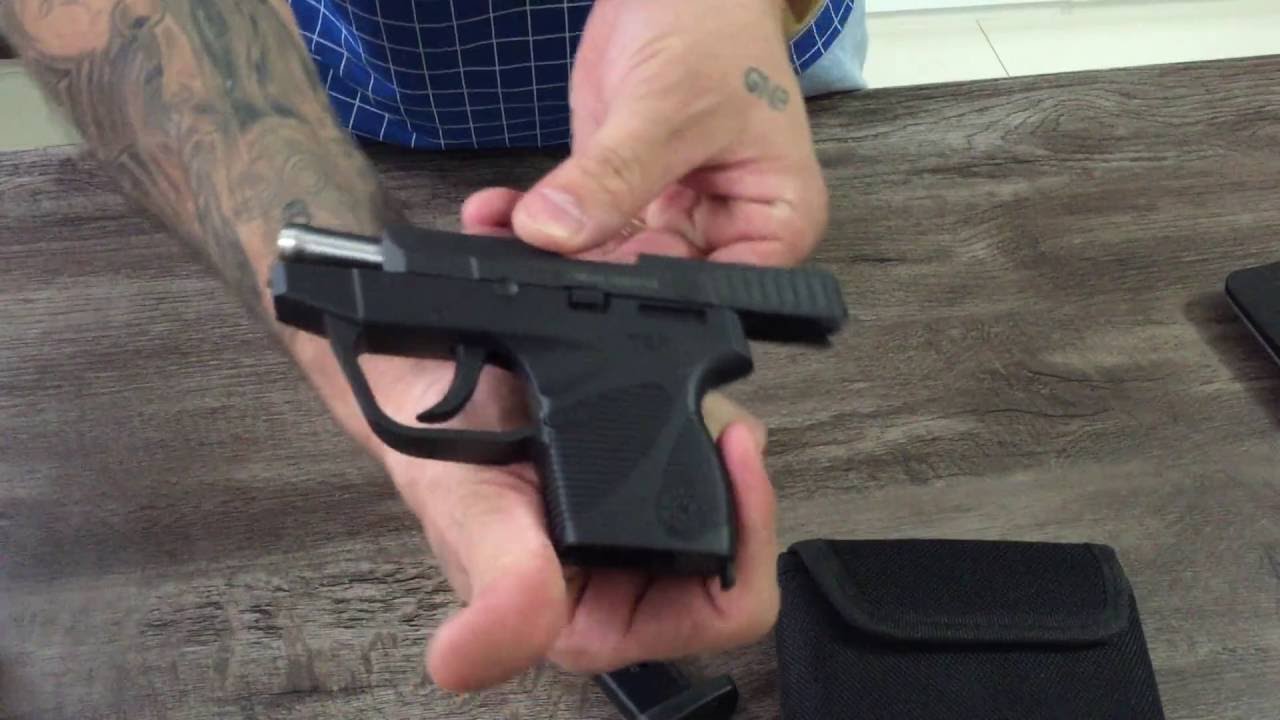 Pistola Taurus Pt738 Cal 380 10 Tiros Youtube