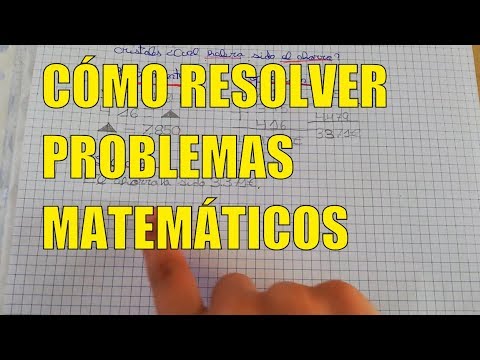 ✴️ CÓMO RESOLVER PROBLEMAS MATEMÁTICOS