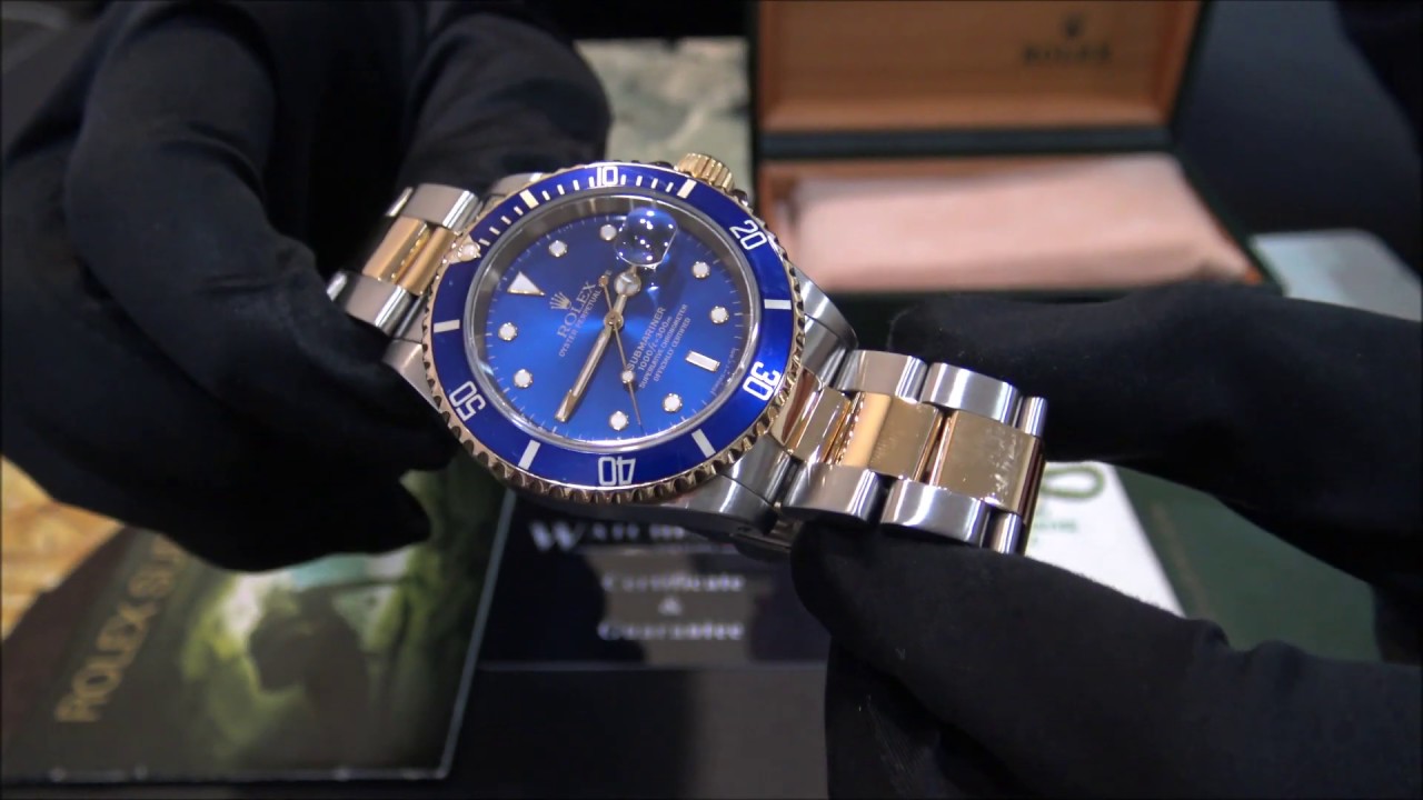 Rolex Date 16613 y Oro | WatchesGMT (Español) - YouTube