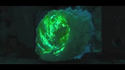 EmberGen 0.5.5 Real-time Fluid Solver and renderer test -  Magic Portal.