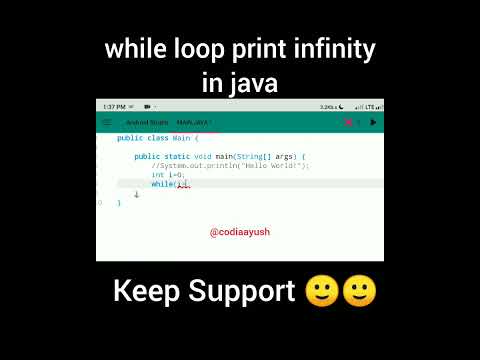 Java While Loop