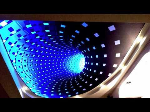 New 3d effect technology on stretch ceiling clipso with rgb led ...