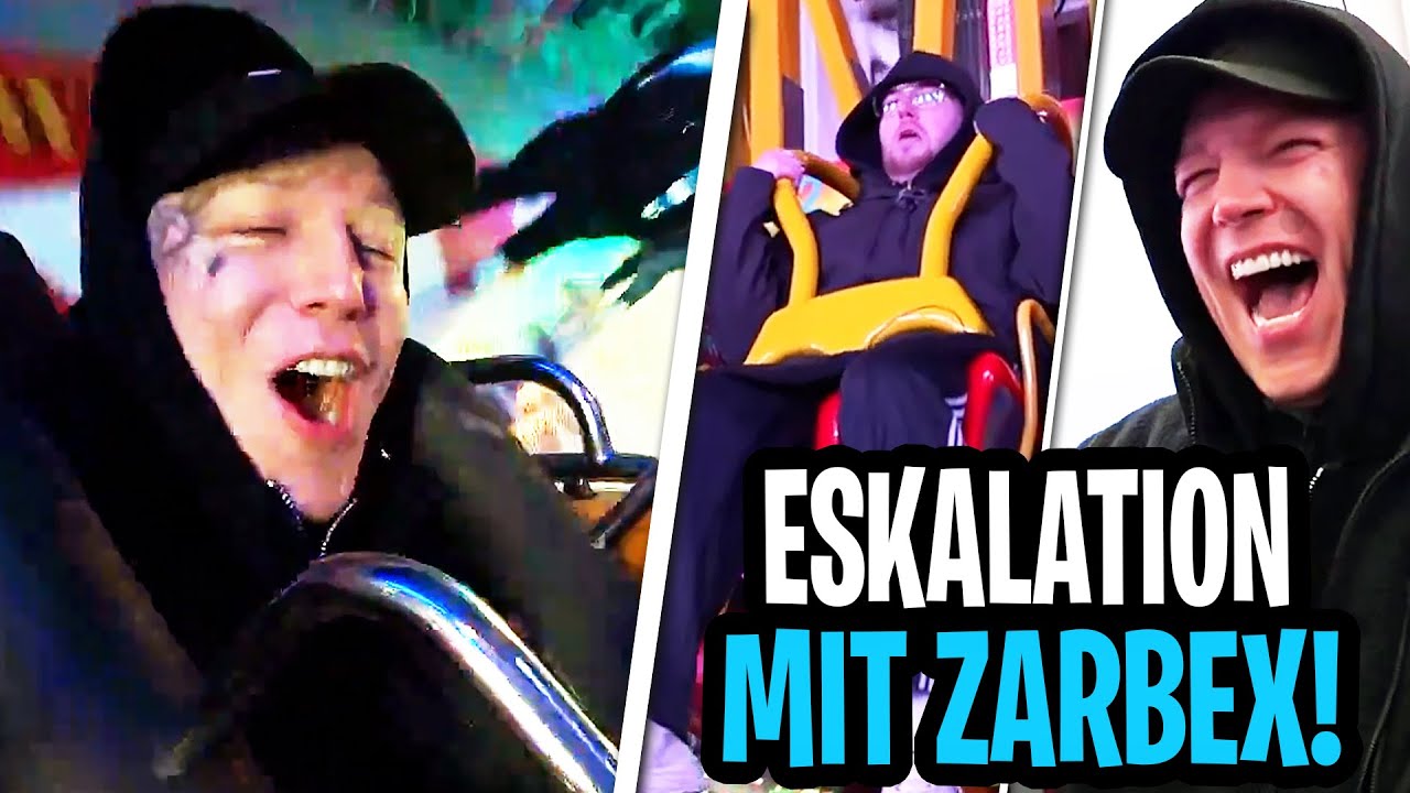 MONTE AM LIMIT!😂 Hamburger Dom mit @zarbex (ESKALATION)🎡MontanaBlack IRL