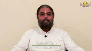 Prashanth Rajore, Sr. Faculty, The Art of Living on 'Wellness Program'