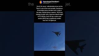 B1 Lancer low flyby