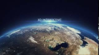 3D Interactive Earth Globe After Effects Template