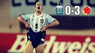 El dia que  MARTÍN PALERMO ERRÓ 3 PENALES EN UN PARTIDO • Palermo vs Colombia