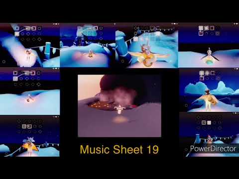 Sky Music Sheet 19 （一人合奏）【Sky演奏】