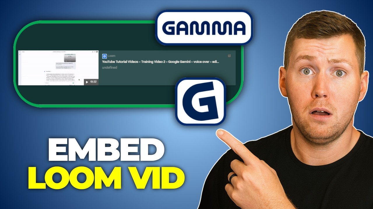 How to Embed a Loom Video in Gamma AI Presentation - Quick Guide - YouTube