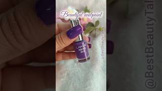 Purple Nailpaint💜 #shorts #ytshorts #simplenails #shortsfeed #nailswatches #nails #viral #nailartist