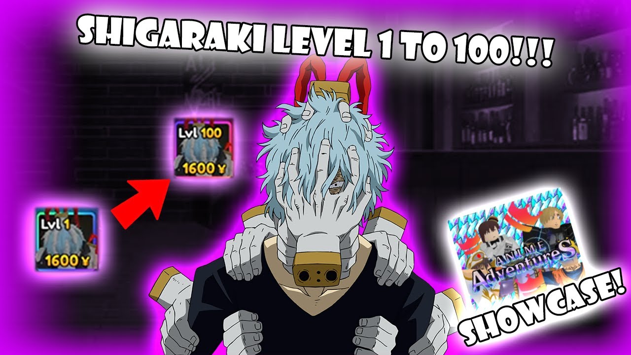 UNIQUE EVOLVED* Shigaraki Showcase In Anime Adventures 