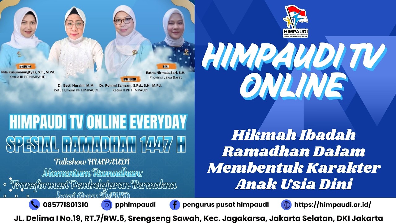 Hikmah Ibadah Ramadhan Dalam Membentuk Karakter Anak Usia Dini