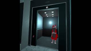 Took the elevator #vr #vrchat #gaming #elevator #horrorgaming