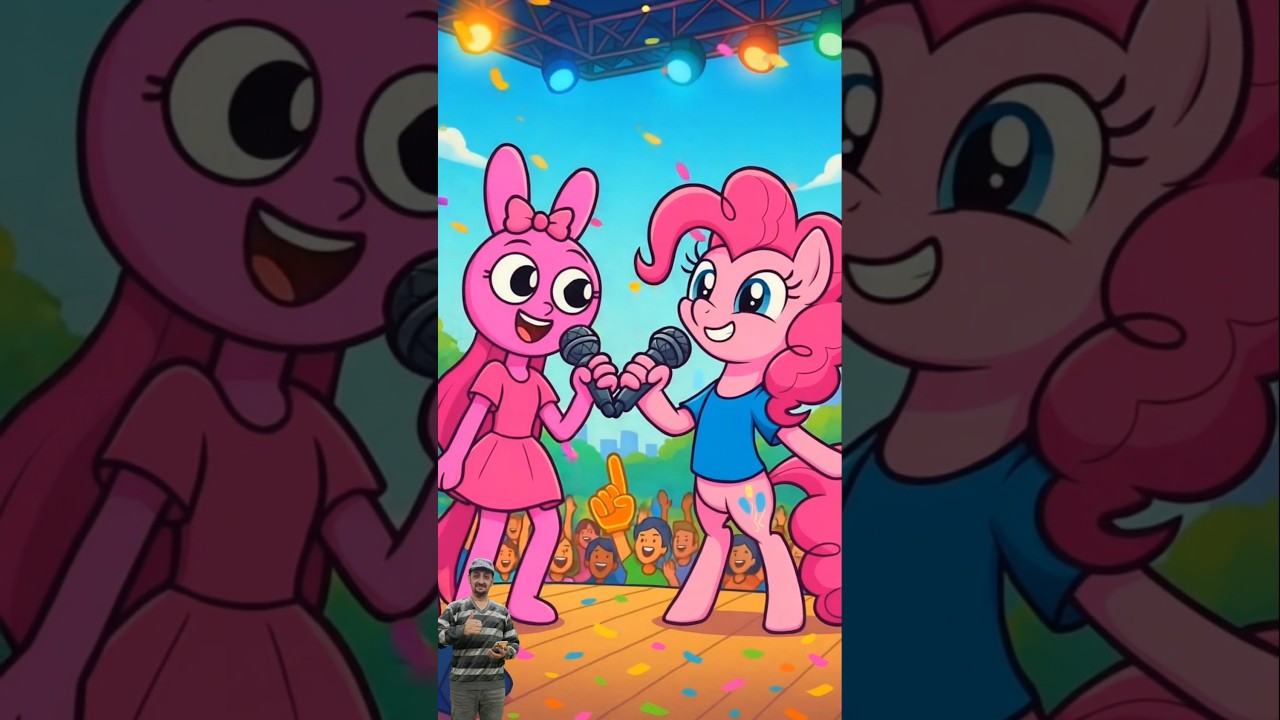 ❤️ Sprunki & Pinkie Pie Singing In A Show 🥰
