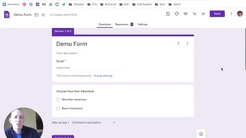 My Lazy Spot - Google Forms - Show Questions Based on Answers - or... Choose Your Own Adventure