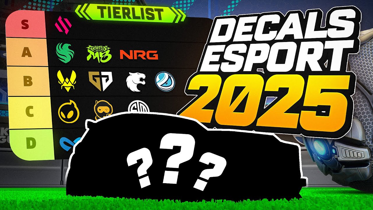 Notre TIERLIST des SKINS RLCS 2025 ! (certains sont horribles) - YouTube