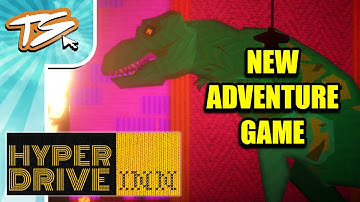 AN ADVENTURE GAME MADE OUT OF FABRIC!? | Hyperdrive Inn | First Look | New Adventure Games 2024!