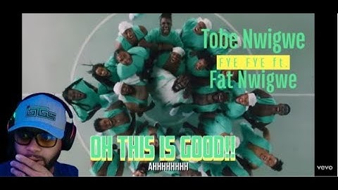 This some fire fire | Tobe Nwigwe- fye fye ft. Fat Nwigwe | (Reaction) 🔥🔥