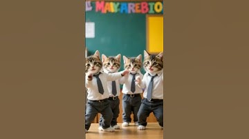 cool kittens dancing🤩🤩 #foryou #shortvideo #cat #remix #dj #music #cute