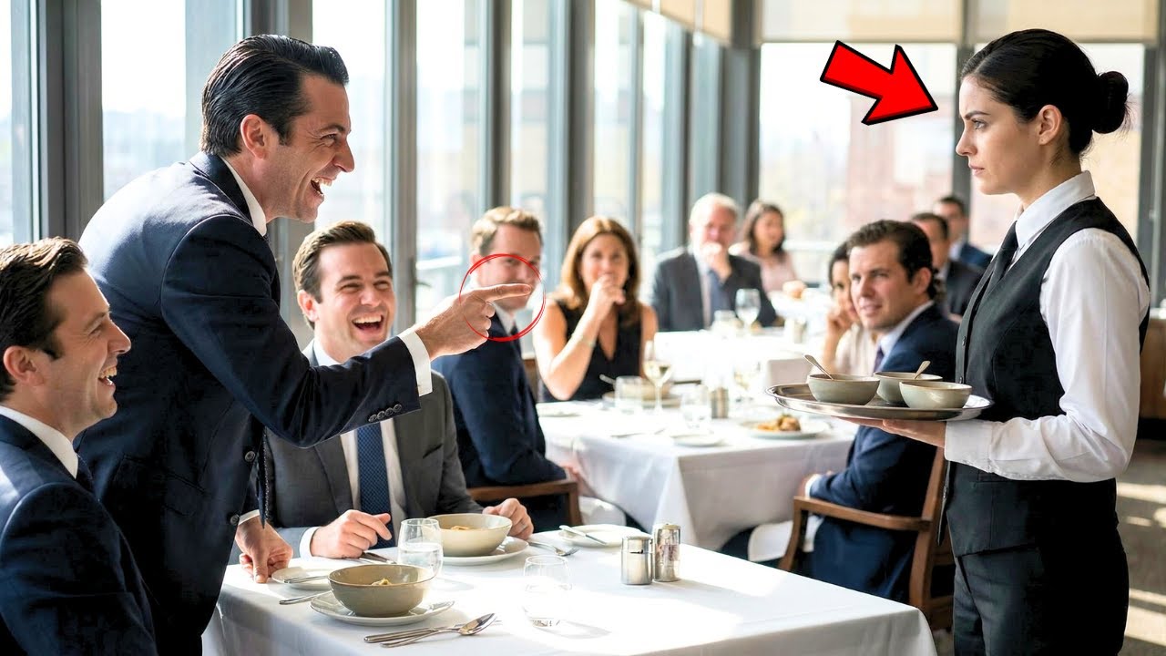 O MILIONÁRIO PEDIU CONSELHO FINANCEIRO À GARÇONETE PARA RIR DELA… MAS FICOU CHOCADO COM A RESPOSTA